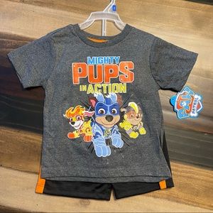 New Boys Paw Patrol 2-PC Short Set